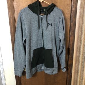 Under Armour Men’s Large Hoodie Storm Rival dark green